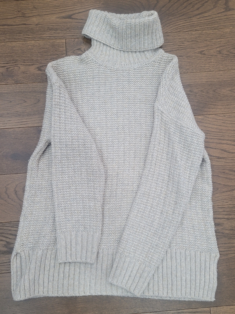 Madewell Cream Turtleneck Sweater